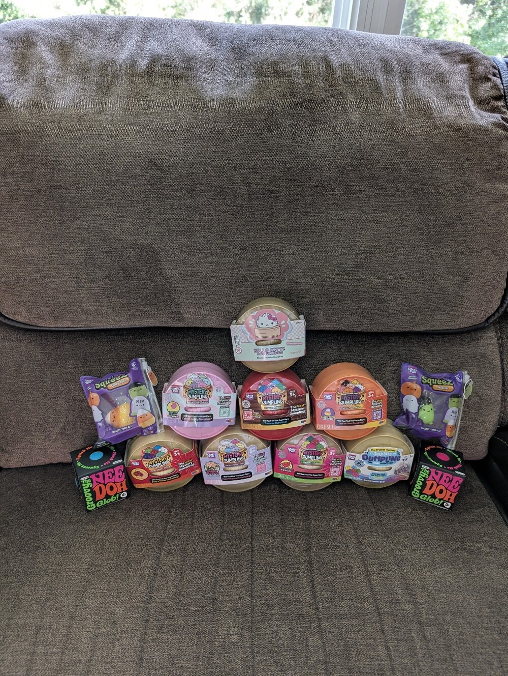 Bundle Of Mystery Dumplings, Groovy Glob - Halloween Taba Squeeze